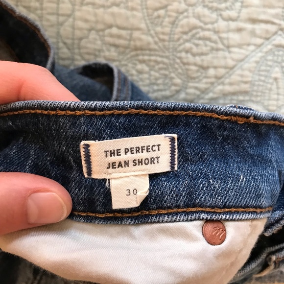 Madewell high rise cut off jean shorts - Picture 7 of 11